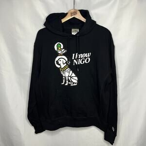 Billionaire Boys Club BBC Pharrell I Know Nigo Flagship Exclusive Hoodie M